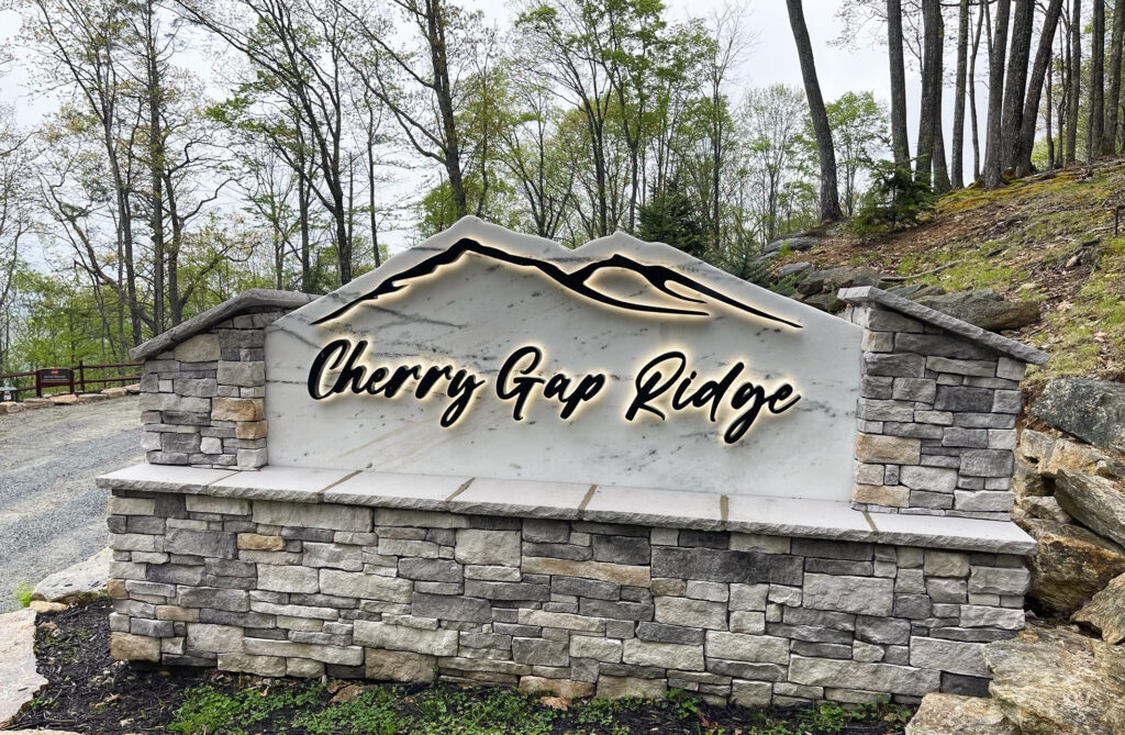 CGR Entrance Sign-lit up